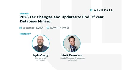 2026 Tax Changes and Updates to End Of Year Database Mining