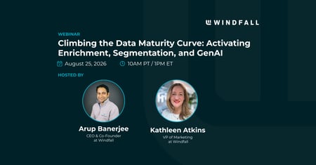 Climbing the Data Maturity Curve: Activating Enrichment, Segmentation, and GenAI