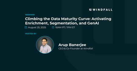 Climbing the Data Maturity Curve: Activating Enrichment, Segmentation, and GenAI
