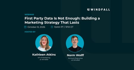 First Party Data Is Not Enough: Building a Marketing Strategy That Lasts