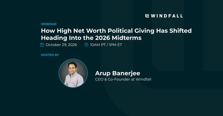 How High Net Worth Political Giving Has Shifted Heading Into the 2026 Midterms 