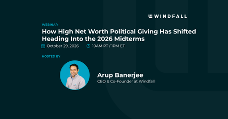 How High Net Worth Political Giving Has Shifted Heading Into the 2026 Midterms 