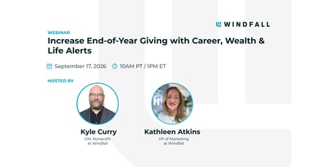Increase End-of-Year Giving with Career, Wealth & Life Alerts
