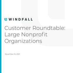 Customer Roundtable: How Large Nonprofits Leverage Data