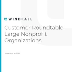Customer Roundtable: How Large Nonprofits Leverage Data