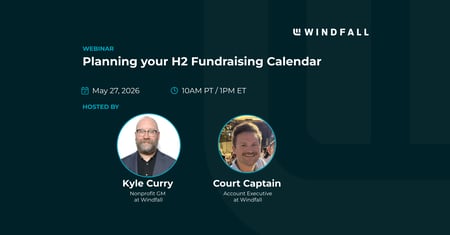 Planning your H2 Fundraising Calendar