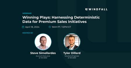 Webinar: Harnessing Deterministic Data for Premium Sales Initiatives