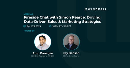 Fireside Chat with Simon Pearce: Driving Data-Driven Sales & Marketing Strategies