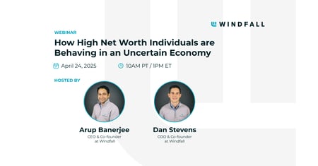 How High Net Worth Individuals are Behaving in an Uncertain Economy