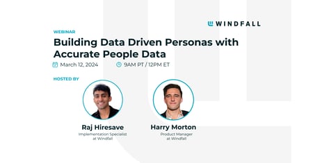 Building Data Driven Personas with Accurate People Data