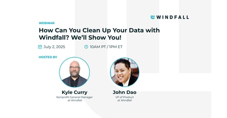 How Can You Clean Up Your Data with Windfall? We’ll Show You!