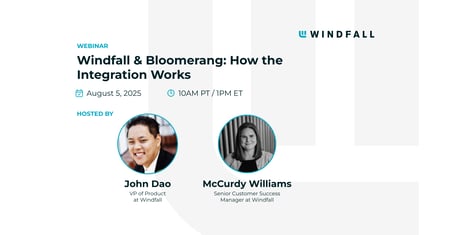 Windfall & Bloomerang: How the Integration Works