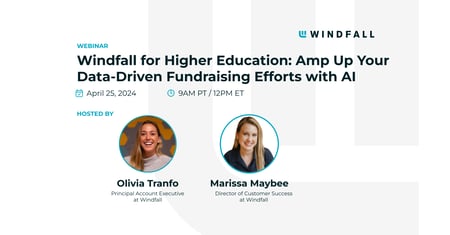 Webinar: Amp Up Your Data-Driven Fundraising Efforts with AI