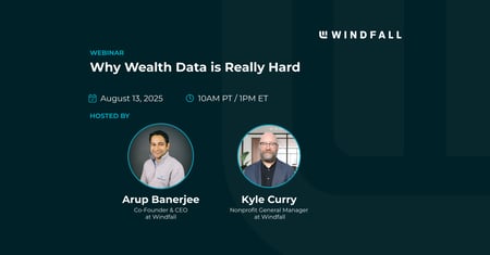 Why Wealth Data is Really Hard