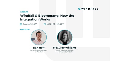 Windfall & Bloomerang: How the Integration Works