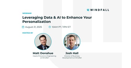 Leveraging Data & AI to Enhance Your Personalization