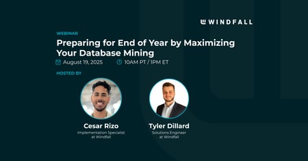 Preparing for End of Year by Maximizing Your Database Mining
