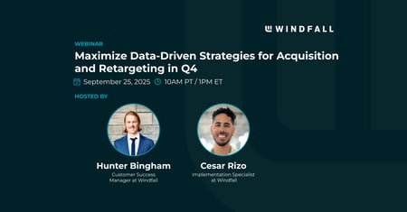 Maximize Data-Driven Strategies for Acquisition and Retargeting in Q4
