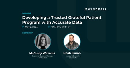 Webinar: Developing a Trusted Grateful Patient Program with Accurate Data