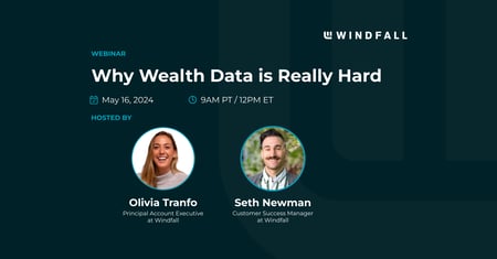 Webinar: Why Wealth Data is Really Hard