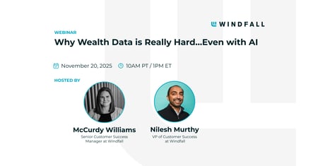 Why Wealth Data is Really Hard…Even with AI