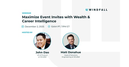 Maximize Event Invites with Wealth & Career Intelligence 