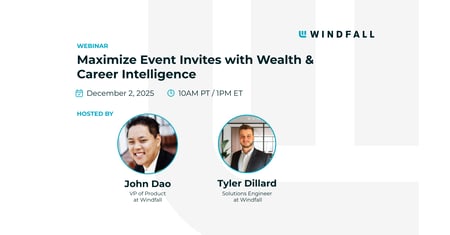 Maximize Event Invites with Wealth & Career Intelligence 