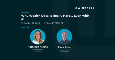 Why Wealth Data Is Really Hard... Even with AI