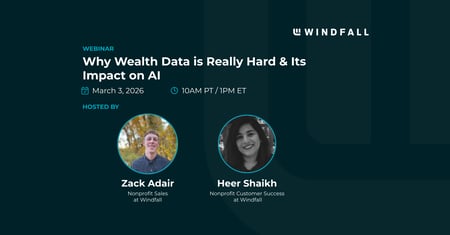 Why Wealth Data is Really Hard & Its Impact on AI