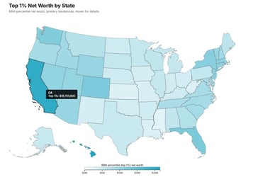 Windfall Interactive US Map