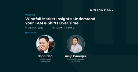 Windfall Market Insights: Understand Your Total Addressable Market And Shifts Over Time